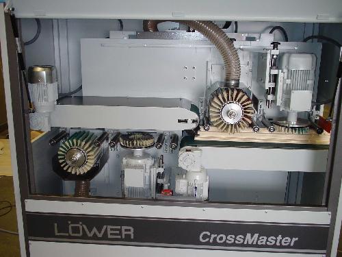 used Sanding machine LÖWER LZ DBx2-200 Crossmaster