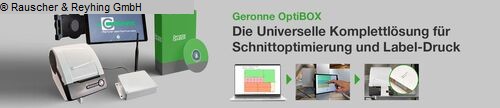 used Machines available immediately  GERONNE Optibox Schnittoptimierung