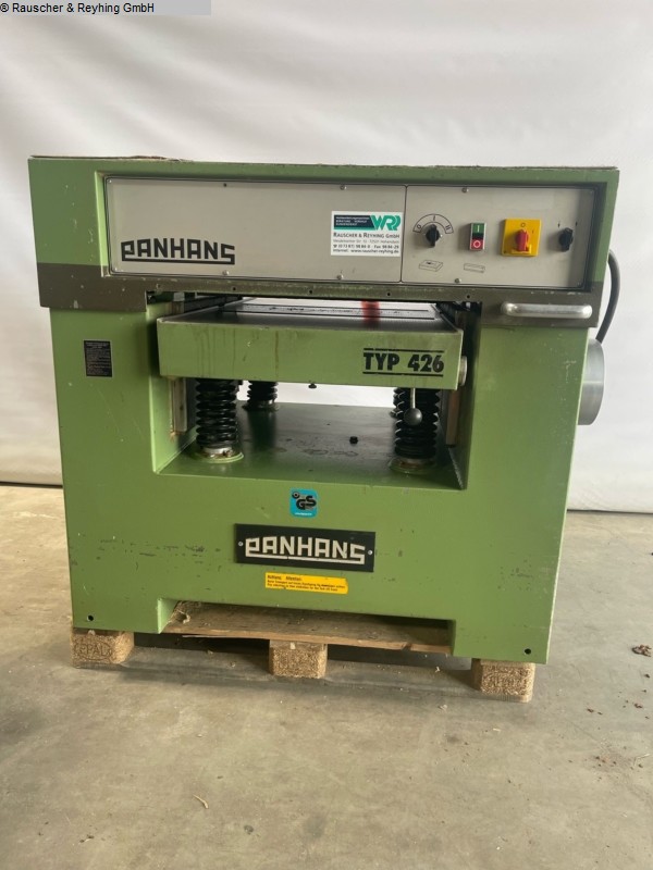 used Planes Thicknessing machine PANHANS 426