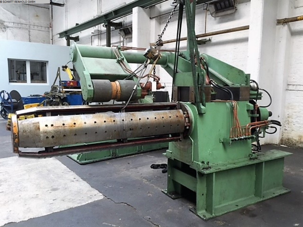 used Sheet metal working / shaeres / bending Decoilers for Coils UNGERER HSSHy 1600/490/5,5