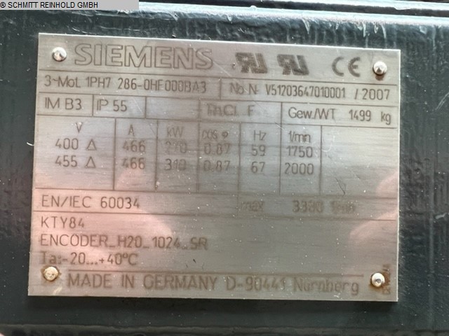 gebrauchte Motor SIEMENS 1PH7 286