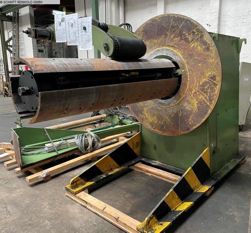 used Machines available immediately Decoilers for Coils HEILBRONN HAEMH 5000/1600