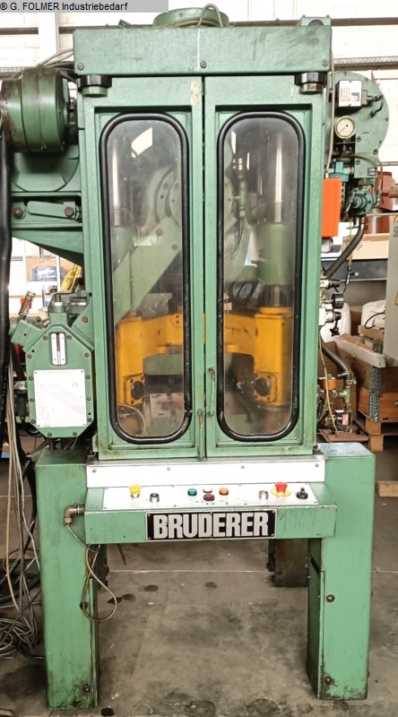 used Presses double-sided high speed press BRUDERER BSTA 20 E