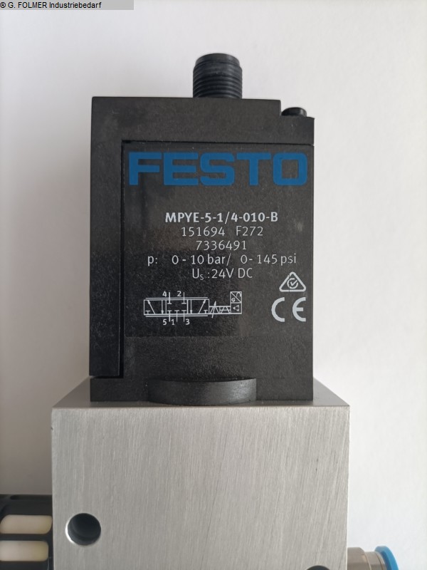 gebrauchte Fensterfertigung: Kunststoff Pneumatikartikel FESTO FESTO MPYE-5-1/4-010-B