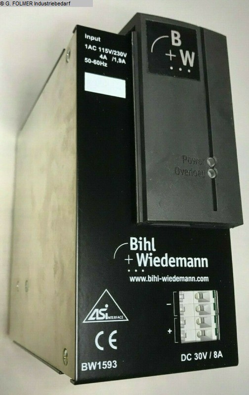 gebrauchte  Elektronik / SPS-Steuerungen Bihl+WIEDEMANN BW1593