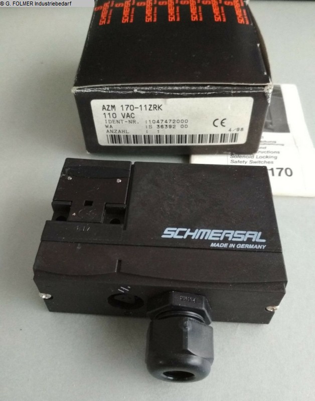 used Machines available immediately Electronics / Drive technology SCHMERSAL AZM 170-11ZRK