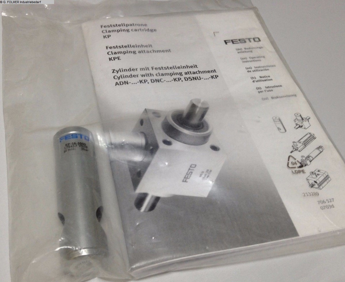 used Machines available immediately Pneumatic articles FESTO KP-16-1000