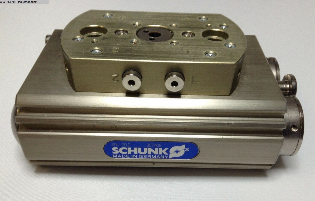 used Machines available immediately Pneumatic articles SCHUNK SRU 20.2