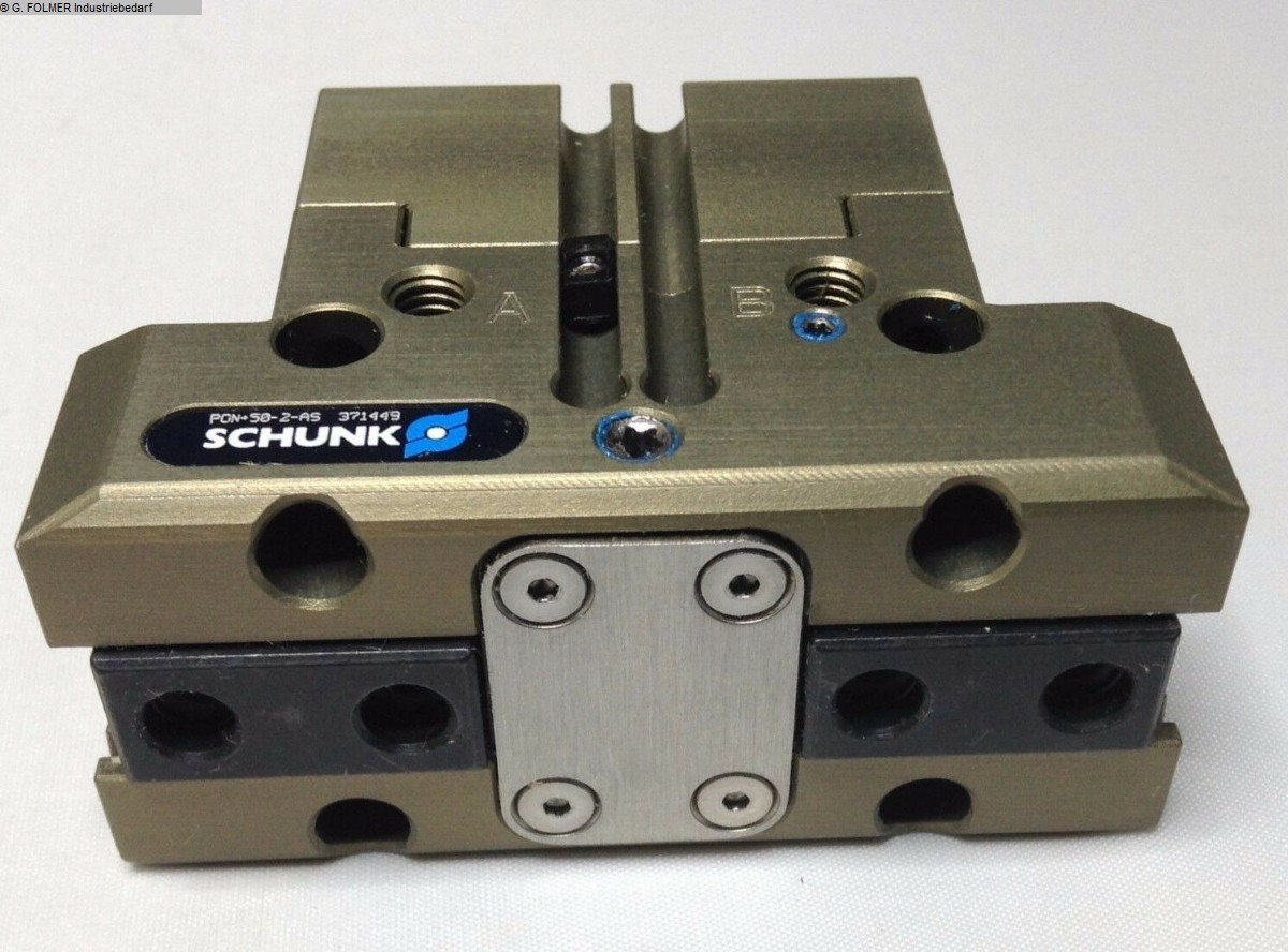 used Machines available immediately Pneumatic articles SCHUNK PGN+50-2-AS