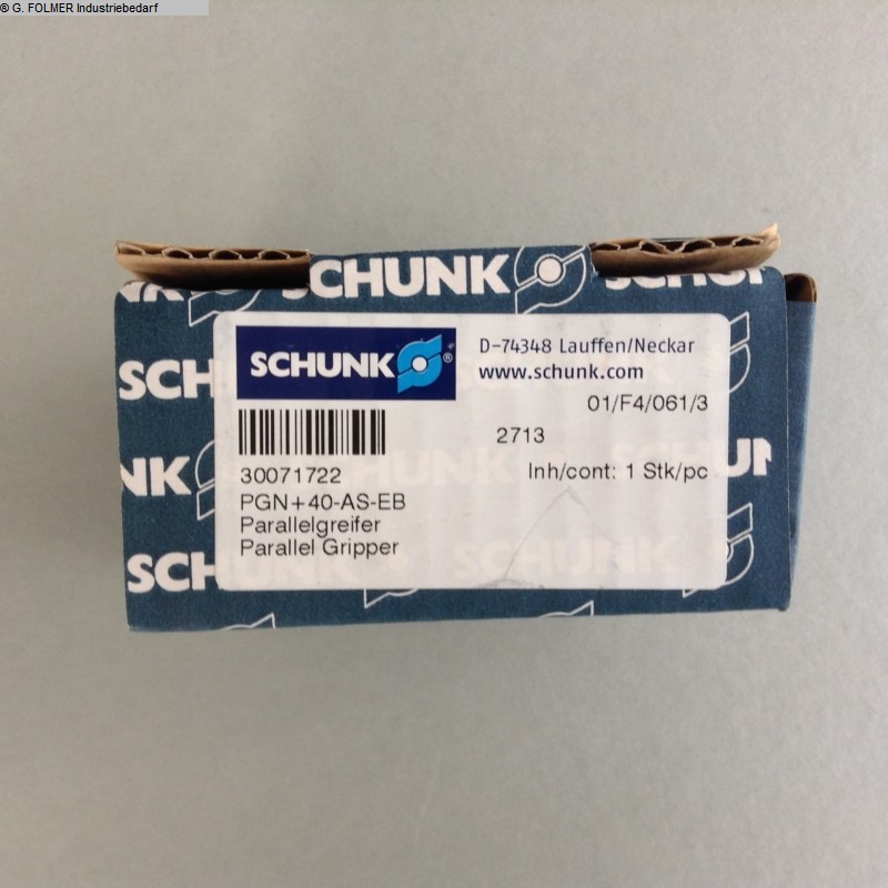 used Machines available immediately Pneumatic articles Schunk PGN+40-AS-EB