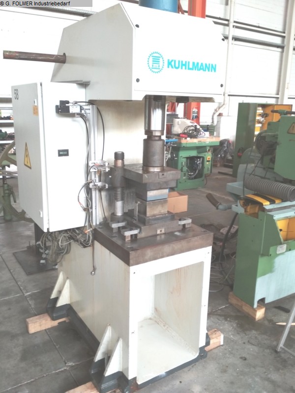 gebrauchte Metallbearbeitungsmaschinen Prägepresse - Einständer - hydraulisch KUHLMANN 0656