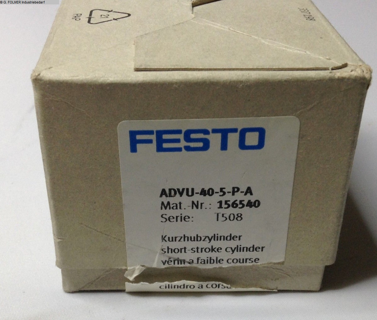 used Window production: PVC Pneumatic articles FESTO ADVU-40-5-P-A