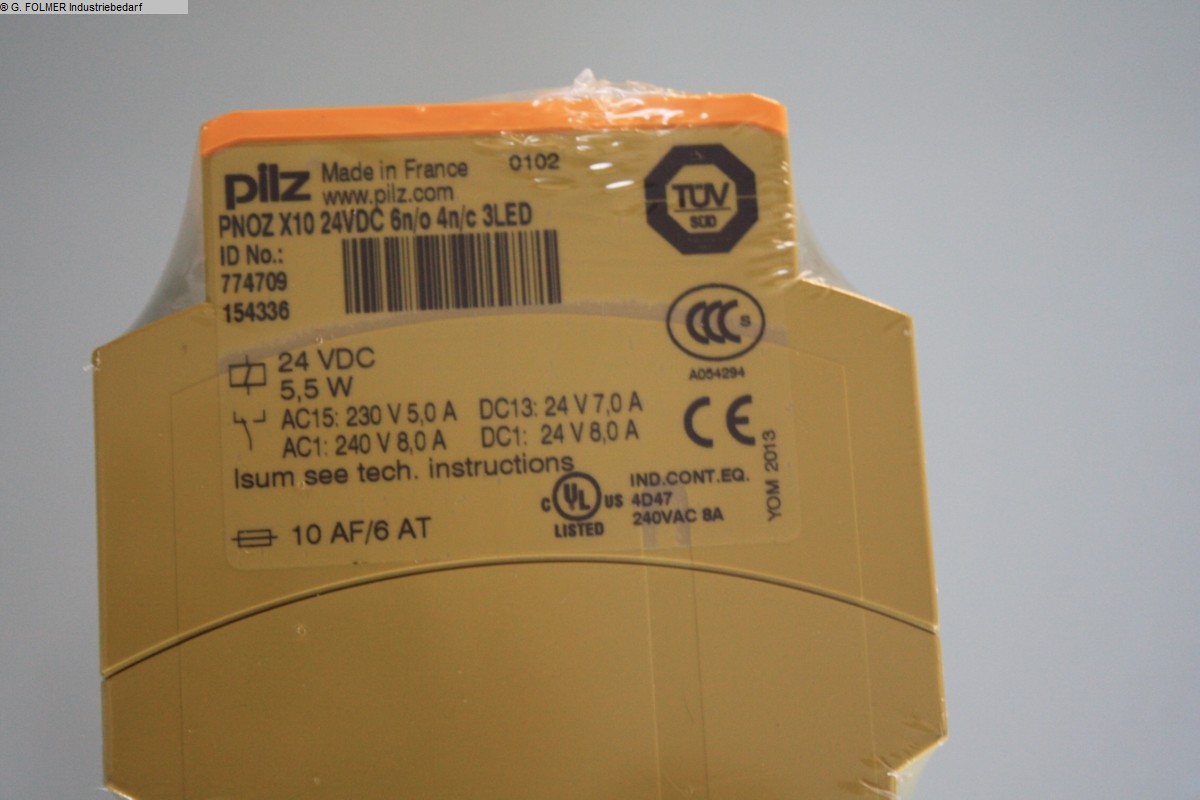 Electrónica / tecnología de accionamiento PILZ PNOZ X10 usada