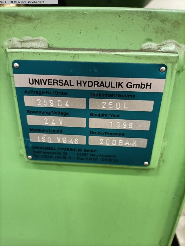Unité de pompes hydrauliques d'occasion UNIVERSAL X