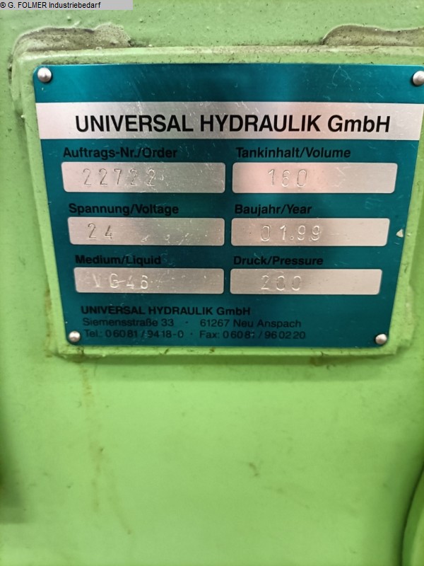 Unité de pompes hydrauliques d'occasion UNIVERSAL X