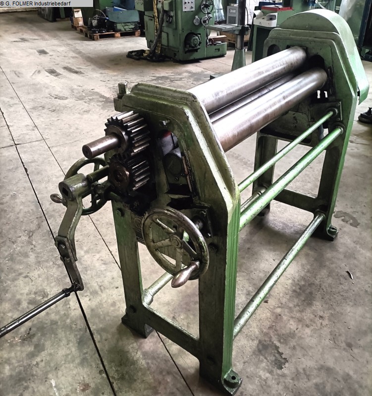 used Plate Bending Machine - 3 Rolls Fastenrath 1020x5