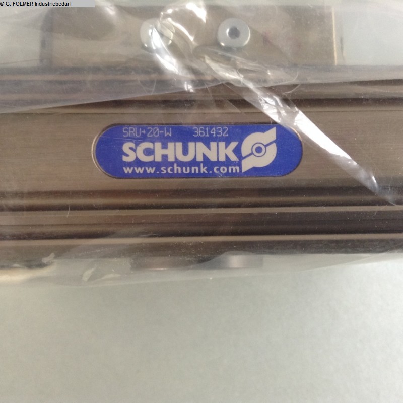 Pnömatik eşyalar Schunk SRU + 20-W kullanılmış