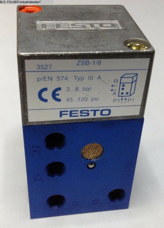 used Woodworking Pneumatic articles FESTO ZSB-1/8-B