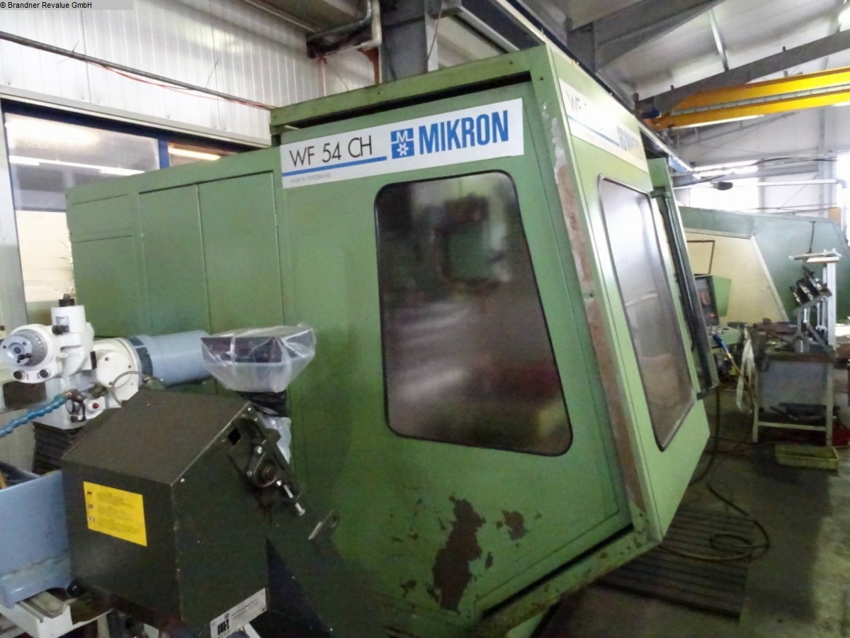 used Machines available immediately Universal Milling Machine MIKRON WF 54 CH