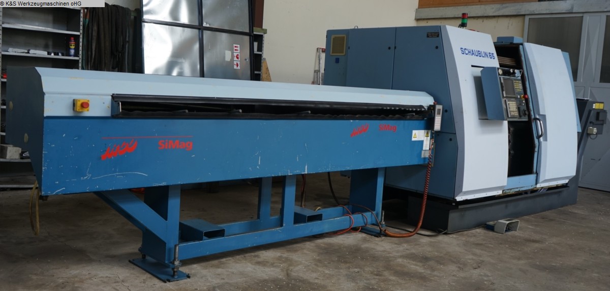 used CNC Turning- and Milling Center SCHAUBLIN 65TM-6 used CNC Turning- and Milling Center SCHAUBLIN 65TM-6