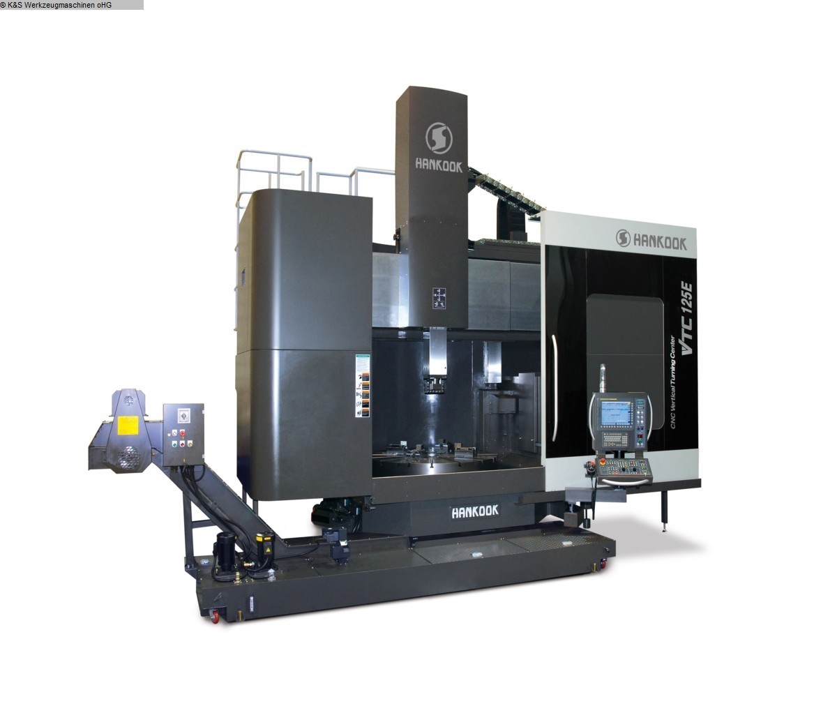 used Vertical Turret Lathe - Single Column HANKOOK VTC-125E used Vertical Turret Lathe - Single Column HANKOOK VTC-125E
