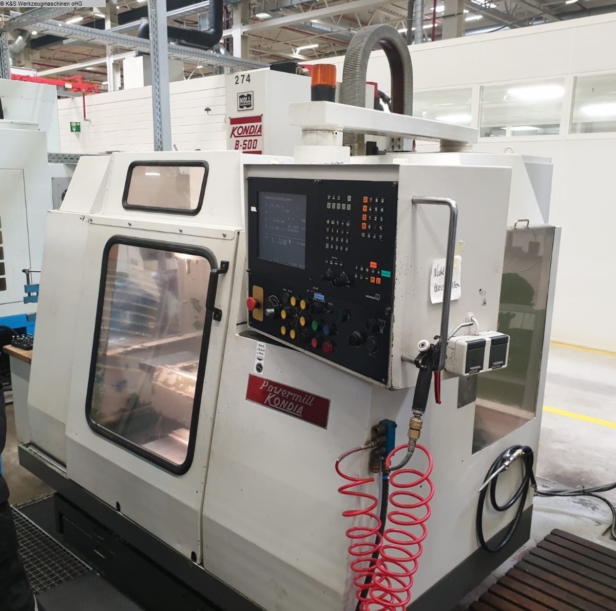 used milling machining centers - vertical KONDIA B-500 used milling machining centers - vertical KONDIA B-500