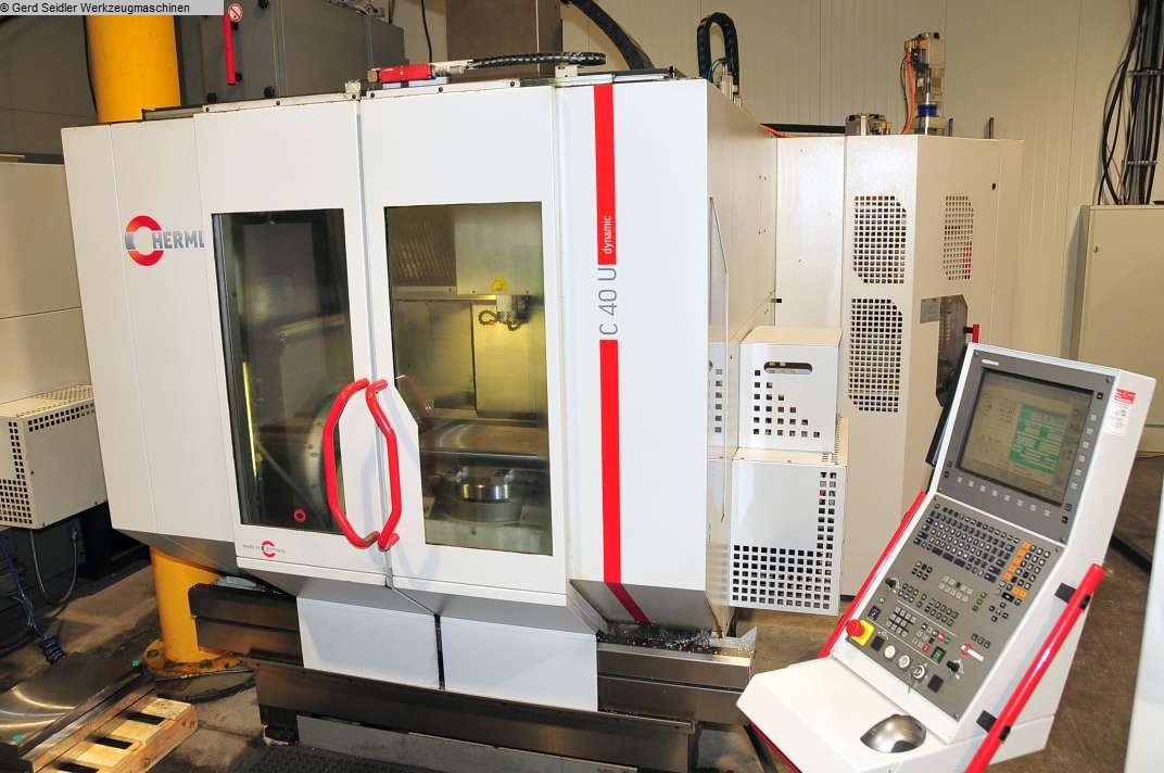 gebrauchte Bohrwerke / Bearbeitungszentren / Bohrmaschinen Bearbeitungszentrum 5 Achs HERMLE C 40 U dynamic gebrauchte Bohrwerke / Bearbeitungszentren / Bohrmaschinen Bearbeitungszentrum 5 Achs HERMLE C 40 U dynamic