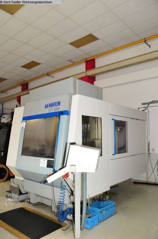 used Machining Center - Vertical MIKRON VCP 1000