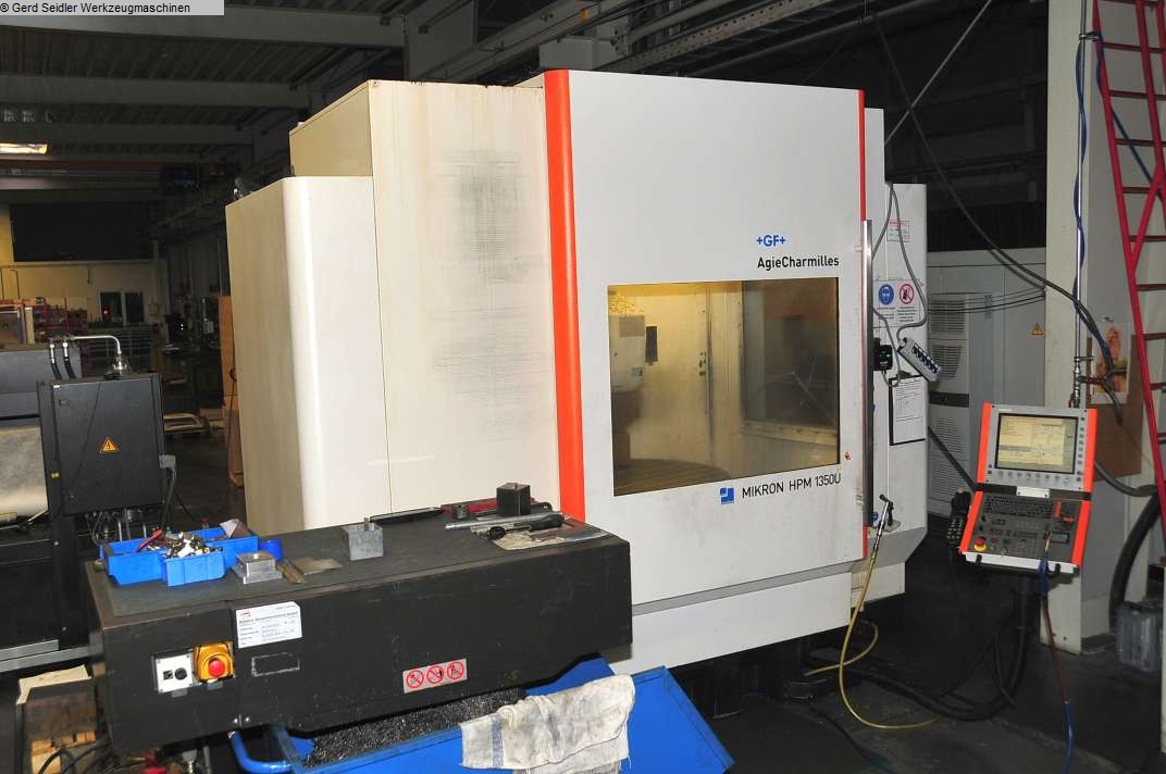 used Milling Machining Centers 5 Axis MIKRON HPM 1350U