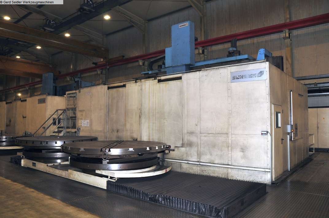 used Vertical Turret Lathe - Double Column SCHIESS VMG 4-PWS
