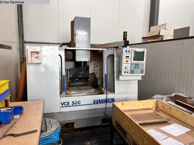 used Machines available immediately Milling Machine - Horizontal MIKRON HAAS VCE500