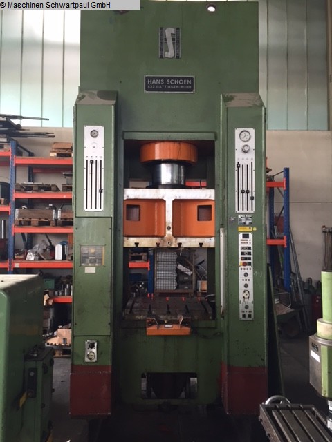 used Presses Double-Column Presse SCHOEN SH/LF 1600/200 used Presses Double-Column Presse SCHOEN SH/LF 1600/200