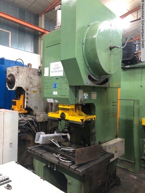 used Machines available immediately Eccentric Press - Single Column SCHULER PDr C63-315