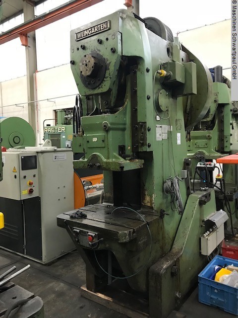 used Machines available immediately Eccentric Press - Single Column WEINGARTEN NR 80