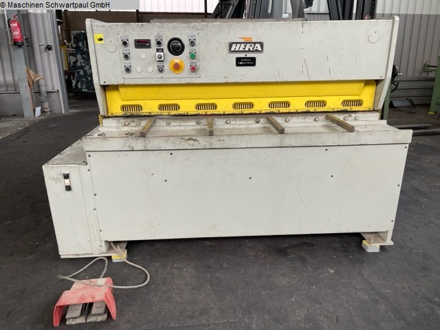 used Machines available immediately Plate Shear - Hydraulic HERA HSS III