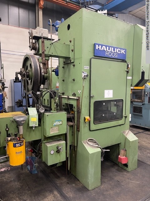 used Machines available immediately double-sided high speed press HAULICK & ROOS RVD 125-910 NS