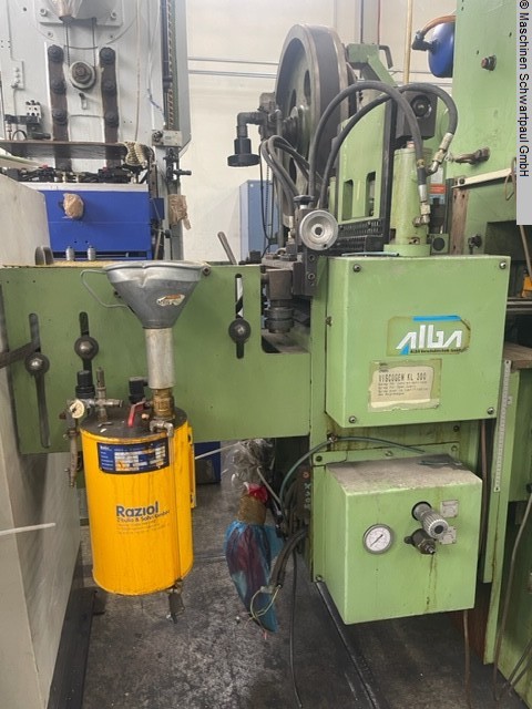 used Machines available immediately roll feed ALBA GVHY300