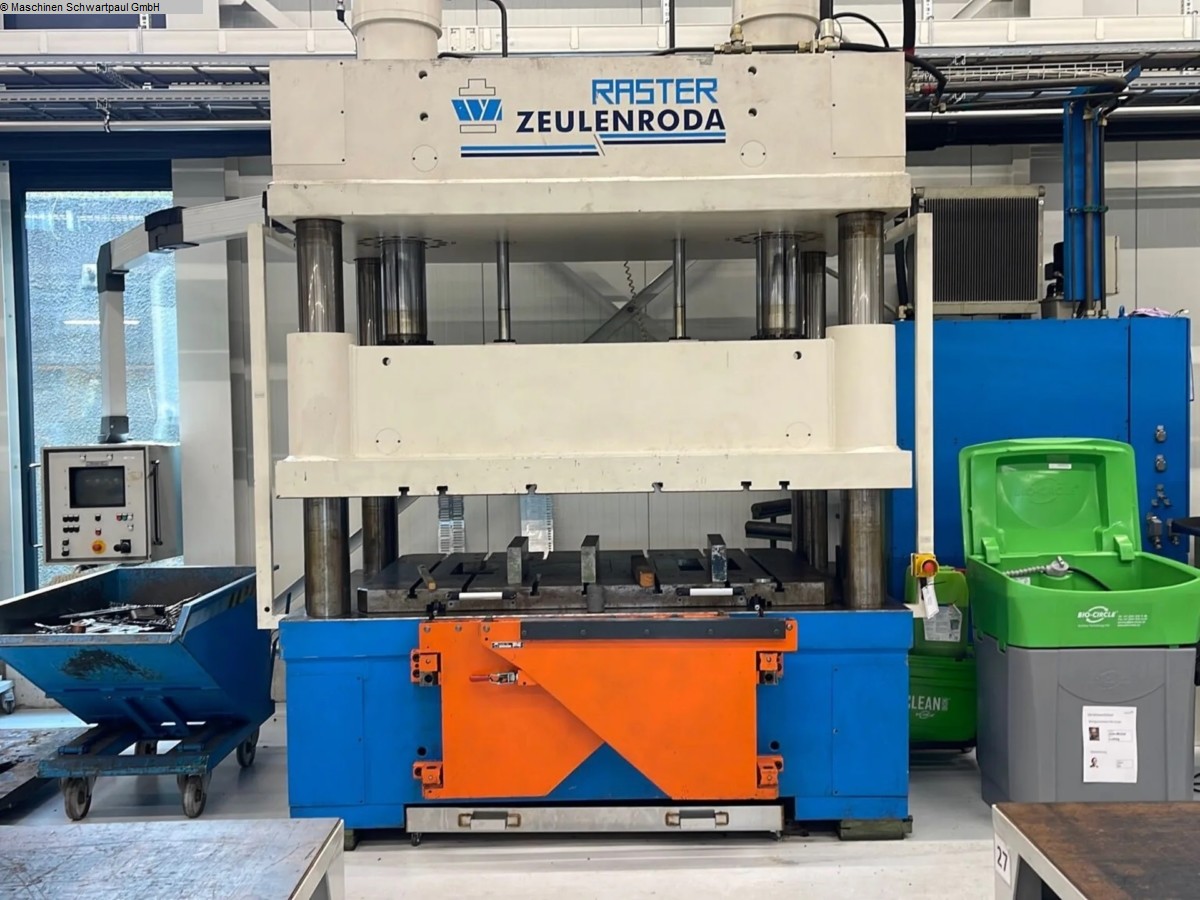 used Machines available immediately try-out press ZEULENRODA GHP 400 H/K-08