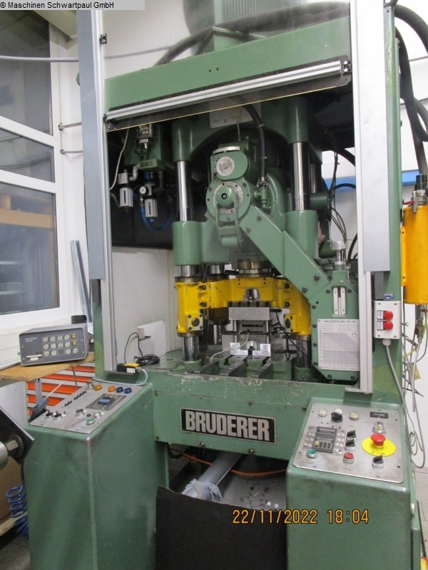used double-sided high speed press BRUDERER BSTA 20