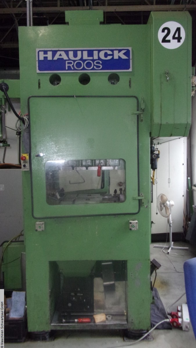 used double-sided high speed press HAULICK & ROOS RVD 63-800