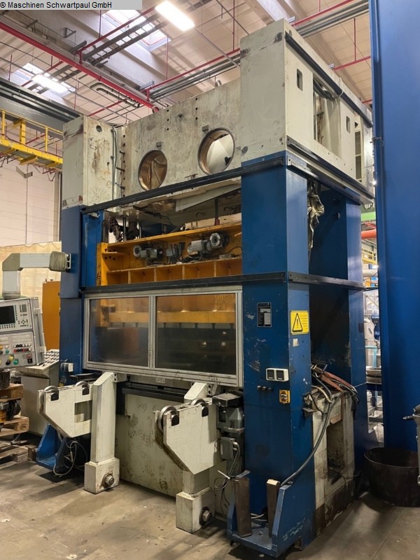 used double-sided high speed press HELMERDING KDH315/2100/2