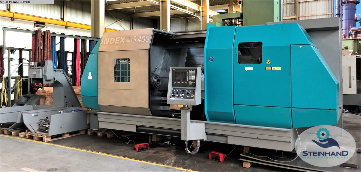 used Lathes CNC Turning- and Milling Center INDEX G400 S-1/300