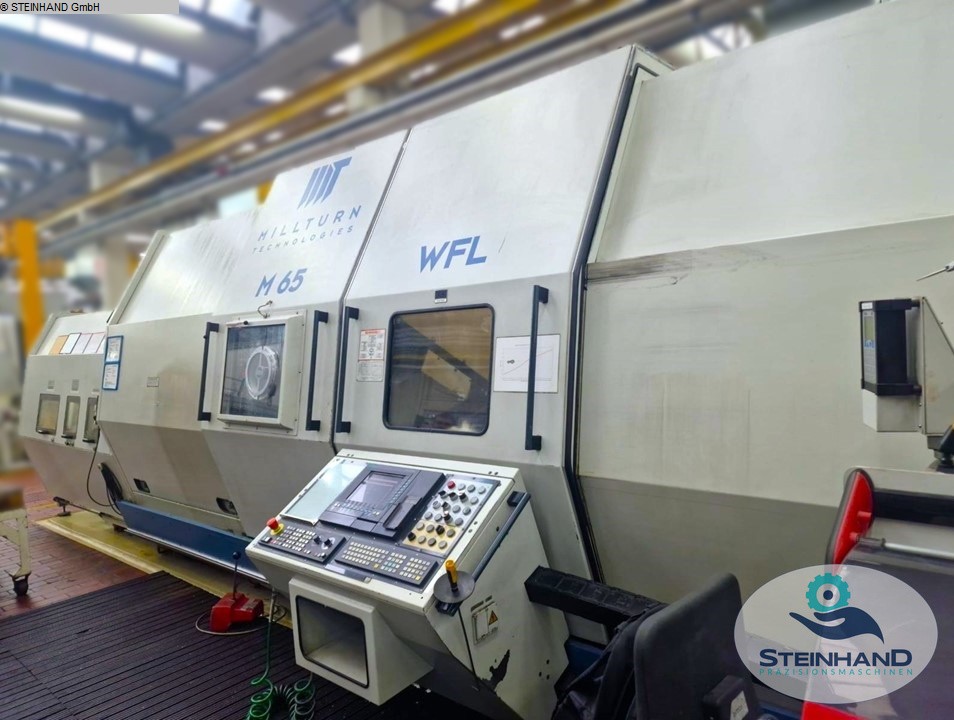 used Lathes CNC Turning- and Milling Center WFL M65 / 2000