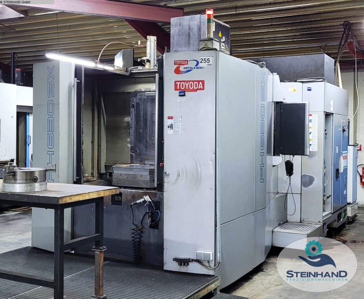 used Machines available immediately milling machining centers - horizontal TOYODA FH630SX