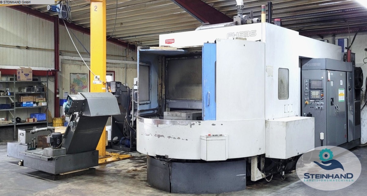 used Machines available immediately milling machining centers - horizontal TOYODA FH63S