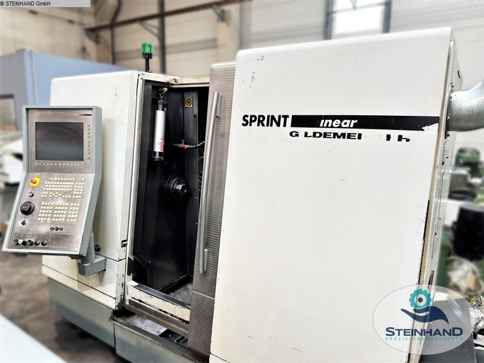 gebrauchte Maschinen sofort verfügbar CNC Dreh- und Fräszentrum GILDEMEISTER SPRINT 32 linear