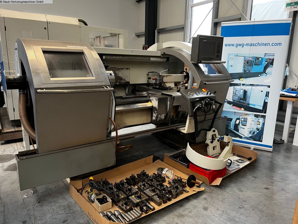gebrauchte Maschinen sofort verfügbar CNC Drehmaschine GILDEMEISTER NEF 520