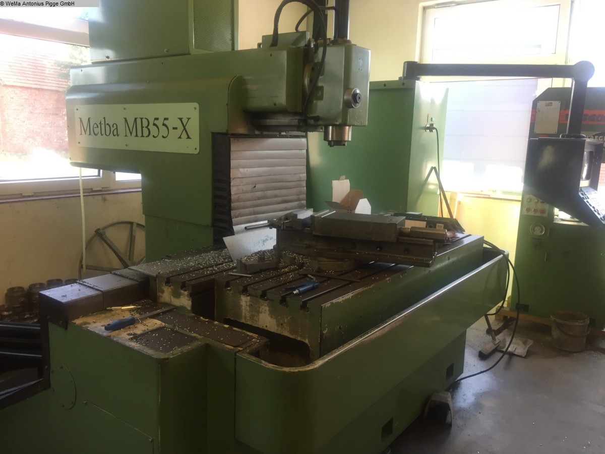 used Machines available immediately Travelling column milling machine METBA MB 55-X