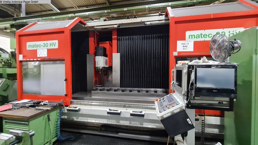 gebrauchte Maschinen sofort verfügbar Fahrständerfräsmaschine MATEC 30 HV