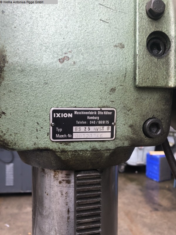 Máquina de perforación de pilares usada IXION BS 23 FST